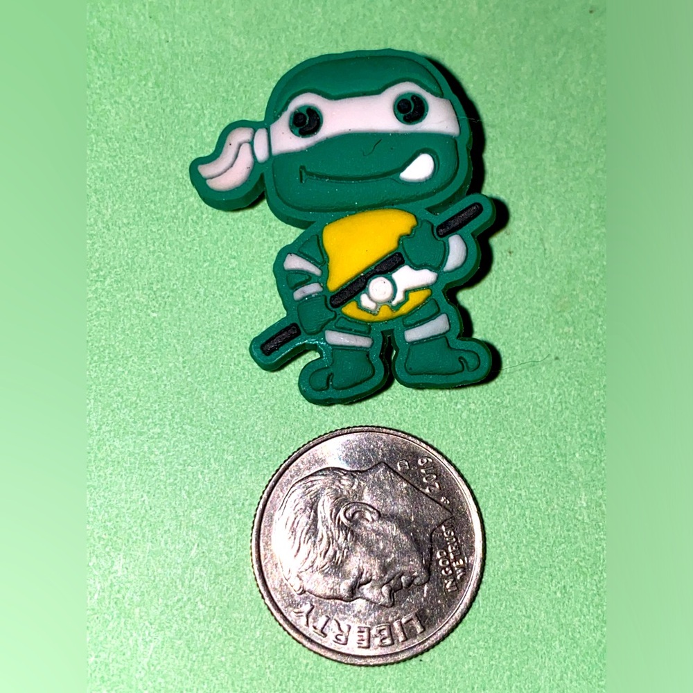 (10 for $15) Donatello Ninja Turtles Crocs Shoe Charms